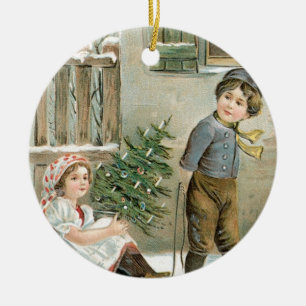 Adorno De Cerámica ¡Una Feliz Navidad para ti!