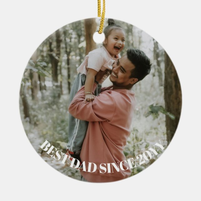 Adorno De Cerámica Una foto mínima (Frente)