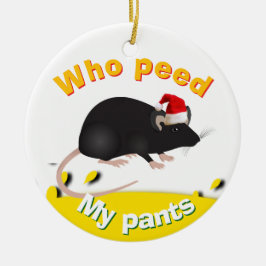 Adorno De Cerámica Una Navidad de pissboy
