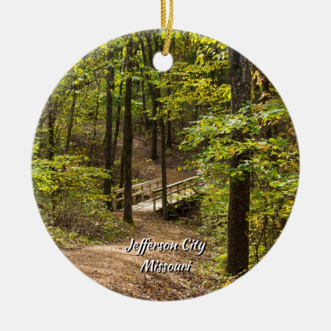 Adorno De Cerámica Una ruta de escape (Frente)