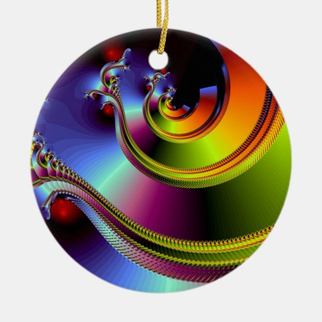 Adorno De Cerámica Una torsión simple del sino (Frente)