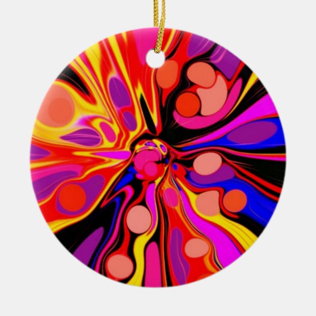 Adorno De Cerámica Una vez sobre un rato maravilloso (Frente)