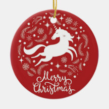 Unicornio de Navidad