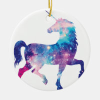 Unicornio mágico brillante