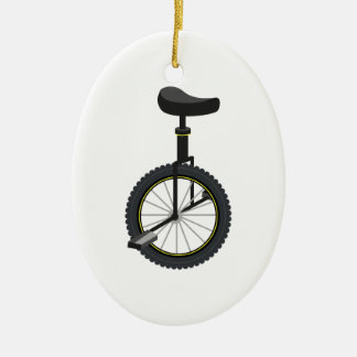 Adorno De Cerámica Unicycle