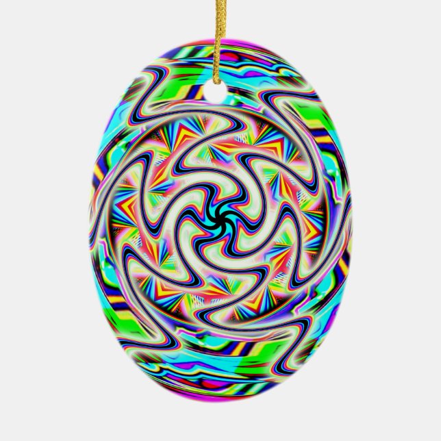 Adorno De Cerámica Unidad FTL del motor de OVNI (añadir palabras) (Frente)