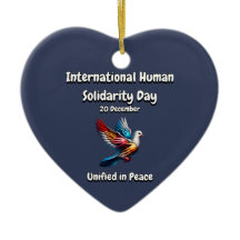Unificado en paz. Día de la Solidaridad Humana.
