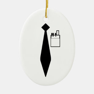 Adorno De Cerámica Uniforme del empollón