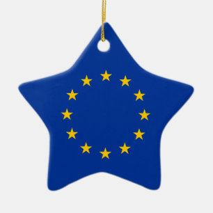 Adorno De Cerámica Unión europea - la UE señala por medio de una