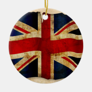 Adorno de cerámica Union Jack