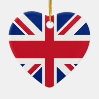 Adorno De Cerámica Union Jack - Bandera del Reino Unido