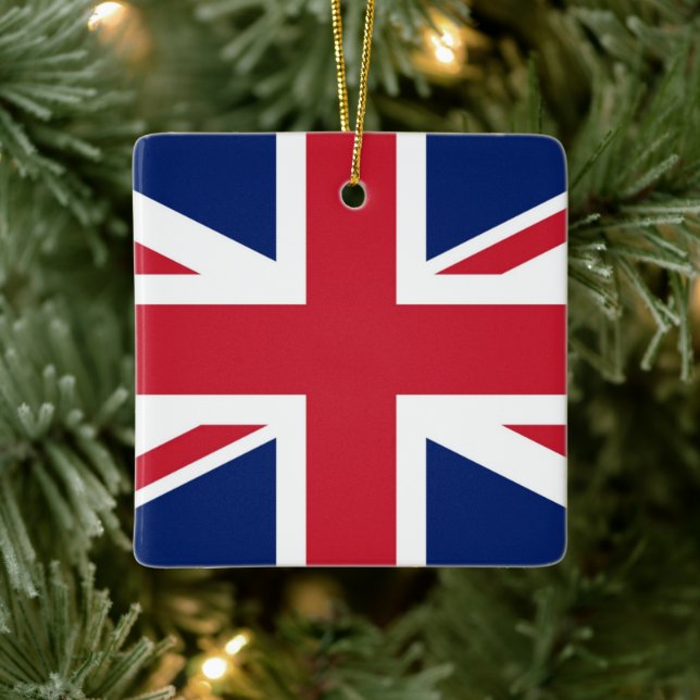 Adorno De Cerámica Union Jack British Flag UK Golf Head Cover (Árbol)