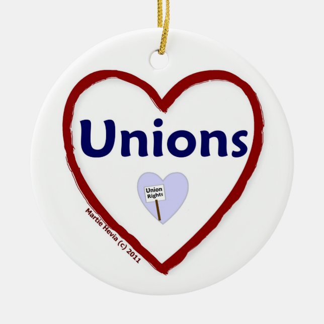 Adorno De Cerámica Uniones del amor (Frente)