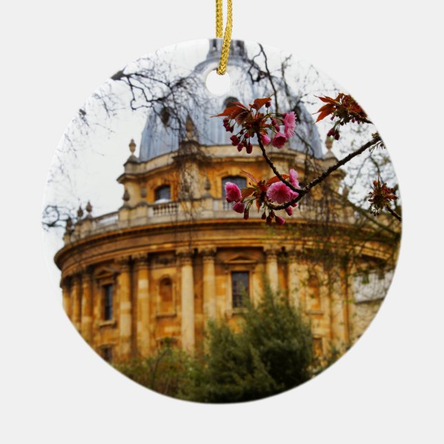 Adorno De Cerámica University of Oxford (Frente)