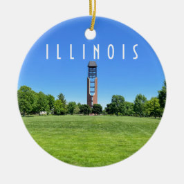 Adorno De Cerámica Urbana Champaign Illinois