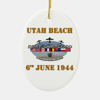 Adorno De Cerámica Utah Beach 6th June 1944