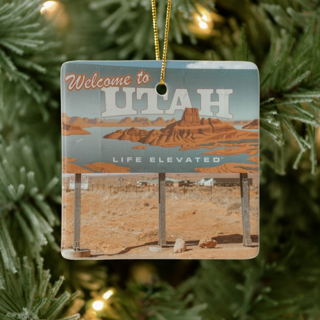 Adorno De Cerámica Utah Life Elevated (Árbol)
