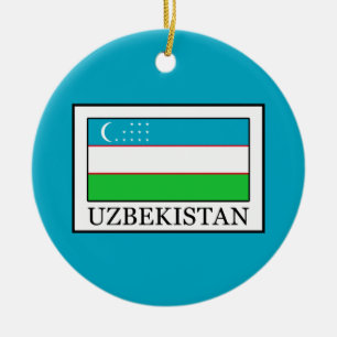 Adorno De Cerámica Uzbekistán