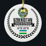 Adorno De Cerámica Uzbekistán<br><div class="desc">Uzbekistán</div>