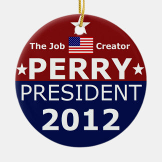 Adorno De Cerámica Va Perry 2012 para el árbol de navidad