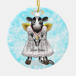 Adorno De Cerámica Vaca Sagrada