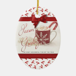 Adorno De Cerámica Vacaciones para navidades, mejor momento del año
