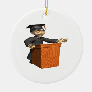 Adorno De Cerámica Valedictoriano