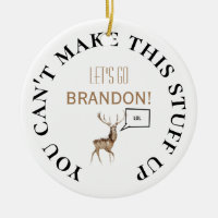 Vamos a Brandon Funny LOL Deer Nombre y fecha pers