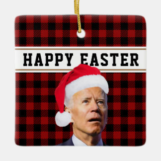 Adorno De Cerámica Vamos Brandon FJB Xmas, feliz Pascua