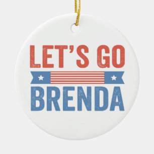 Adorno De Cerámica Vamos Brenda a las elecciones estadounidenses