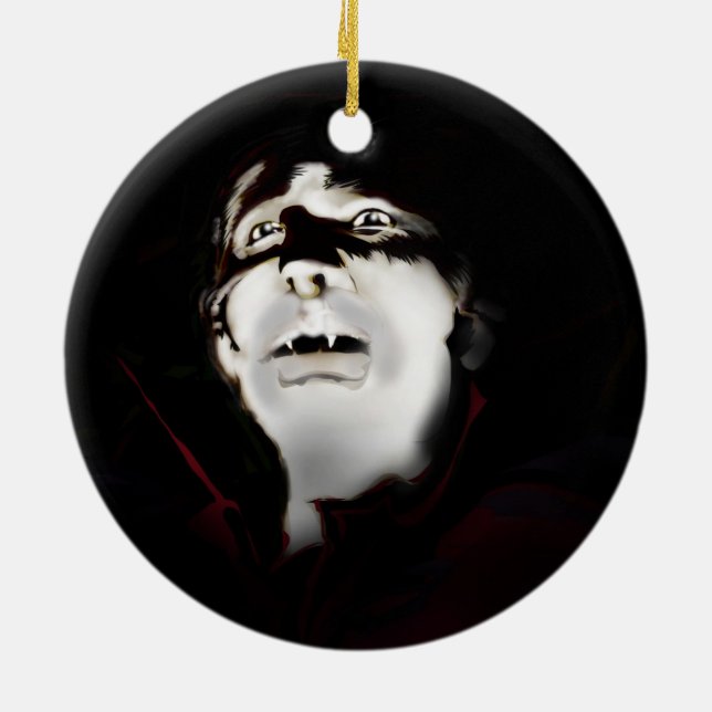 Adorno De Cerámica Vampiro (Atrás)