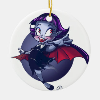 Adorno De Cerámica Vampiro lindo