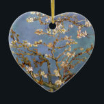 Adorno De Cerámica Van Gogh Almond Blossom<br><div class="desc">Serie de pintura natural Vincent Van Gogh - Florencia de almendras en tonos azules</div>