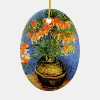 Adorno De Cerámica Van Gogh: Fritillarias en florero