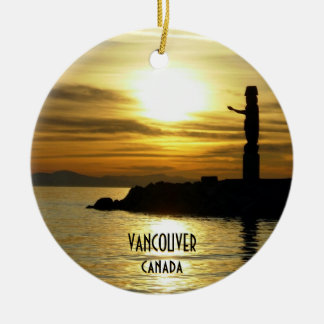 Adorno De Cerámica Vancouver Canada Ornament W.Vancouver Souvenirs