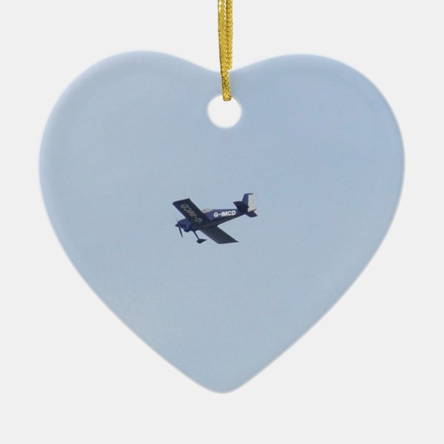 Adorno De Cerámica Vans RV-7 Light Airplane (Frente)