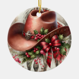 Adorno De Cerámica Vaquero