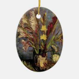 Adorno De Cerámica Vase con Gladioli por Vincent van Gogh