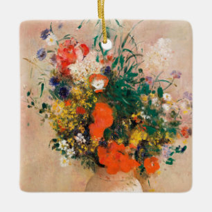 Adorno De Cerámica Vase de flores por Redon Post-Impresionista