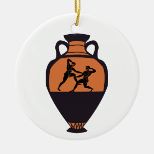 Adorno De Cerámica Vase griega
