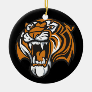 Adorno De Cerámica Ve Tiger - Graduación - SRF