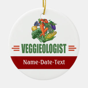 Adorno De Cerámica Vegetariano