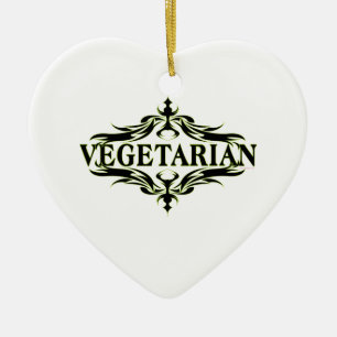 Adorno De Cerámica Vegetariano