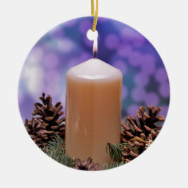 Adorno De Cerámica velas de navidades