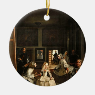 Adorno De Cerámica VELÁZQUEZ - Las Meninas 1656