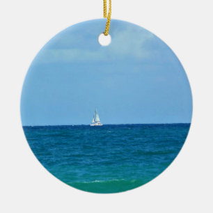 Adorno De Cerámica Velero, Fort Lauderdale, Florida