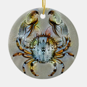 Adorno De Cerámica Venecia del cáncer