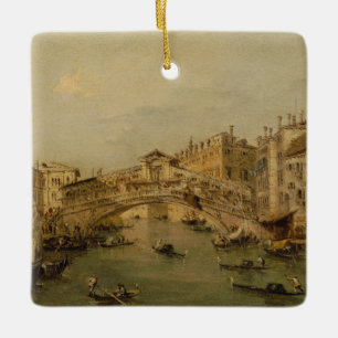 Adorno De Cerámica Venecia el Rialto
