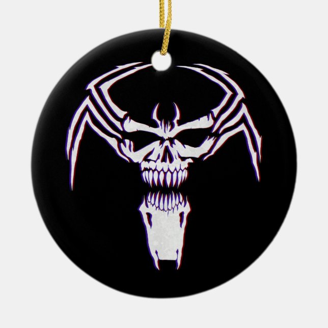 Adorno De Cerámica Venenoso (Frente)