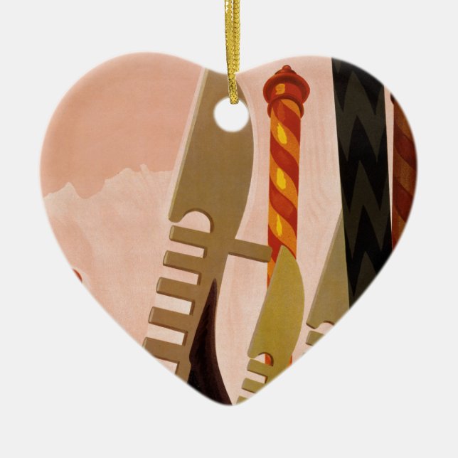 Adorno De Cerámica Venezuela (Frente)